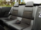 2013 Ford Mustang GT/CS California Special Convertible Rear Seat