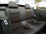2013 Ford Mustang GT/CS California Special Convertible Rear Seat