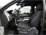 2014 Ford F150 FX2 SuperCab Black Interior