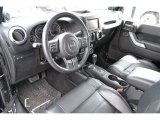 2012 Jeep Wrangler Rubicon 4X4 Black Interior