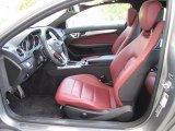 2012 Mercedes-Benz C 250 Coupe Red Interior
