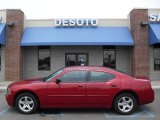 2008 Inferno Red Crystal Pearl Dodge Charger SE #9290288