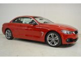 2014 BMW 4 Series 428i Convertible Front 3/4 View