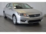 2014 Alabaster Silver Metallic Honda Accord EX-L Sedan #93038547