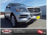 2014 Diamond Silver Metallic Mercedes-Benz ML 350 BlueTEC 4Matic #93038726