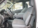 2015 Ford F350 Super Duty XL Crew Cab 4x4 Steel Interior