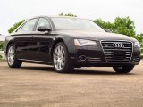 2014 Phantom Black Pearl Effect Audi A8 L 4.0T quattro #93039228