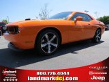 2014 Header Orange Dodge Challenger R/T Shaker Package #93090071