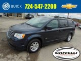 2008 Modern Blue Pearlcoat Chrysler Town & Country Touring Signature Series #93090394