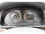 2013 BMW 7 Series 750Li xDrive Sedan Gauges