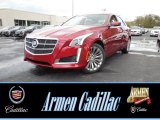 2014 Red Obsession Tintcoat Cadillac CTS Luxury Sedan AWD #93089826