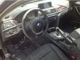 2014 BMW 3 Series 335i Sedan Black Interior