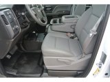2015 Chevrolet Silverado 3500HD WT Crew Cab Dual Rear Wheel 4x4 Jet Black/Dark Ash Interior