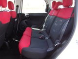 2014 Fiat 500L Pop Rear Seat