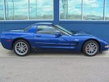 2002 Electron Blue Metallic Chevrolet Corvette Z06 #93161892