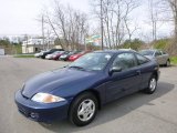 2001 Indigo Blue Metallic Chevrolet Cavalier Coupe #93161589