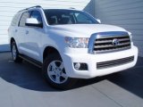 2014 Super White Toyota Sequoia SR5 #93161635