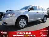 2014 Bright Silver Metallic Dodge Journey Amercian Value Package #93161559