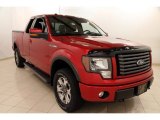 2011 Red Candy Metallic Ford F150 FX4 SuperCab 4x4 #93161730