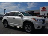 2014 Blizzard White Pearl Toyota Highlander XLE #93197561