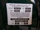 2005 XK Color Code for Jaguar Racing Green Metallic - Color Code: HGZ