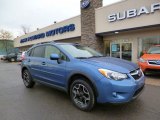2014 Quartz Blue Pearl Subaru XV Crosstrek 2.0i Premium #93197773