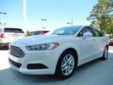 2013 White Platinum Metallic Tri-coat Ford Fusion SE #93197499