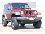 2007 Red Rock Crystal Pearl Jeep Wrangler X 4x4 #93197936