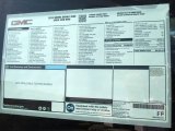 2015 GMC Sierra 3500HD Denali Crew Cab 4x4 Dual Rear Wheel Window Sticker