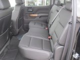 2015 Chevrolet Silverado 3500HD LTZ Crew Cab Dual Rear Wheel 4x4 Rear Seat