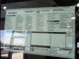 2015 GMC Sierra 3500HD Denali Crew Cab 4x4 Dual Rear Wheel Window Sticker