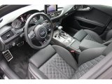 2014 Audi S7 Prestige 4.0 TFSI quattro Black Valcona w/Diamond Contrast Stitching Interior