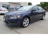 2014 Night Blue Metallic Volkswagen Passat 2.5L SE #93289252