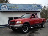 2003 Bright Red Ford F150 XLT SuperCab 4x4 #93337861