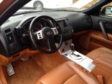 2003 Infiniti FX 35 AWD Brick/Black Interior