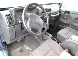 2004 Jeep Wrangler X 4x4 Dark Slate Gray Interior