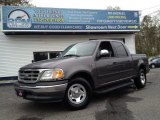 2002 Dark Shadow Grey Metallic Ford F150 XLT SuperCrew #93337855