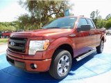 2014 Ford F150 STX SuperCab Front 3/4 View