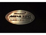 McLaren MP4-12C 2014 Badges and Logos