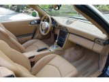 2010 Porsche 911 Turbo Cabriolet Sand Beige Interior
