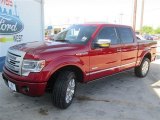 2014 Ruby Red Ford F150 Platinum SuperCrew 4x4 #93401597