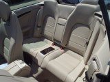 2014 Mercedes-Benz E 350 Cabriolet Rear Seat