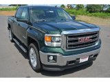 2014 Emerald Green Metallic GMC Sierra 1500 SLE Crew Cab #93409578