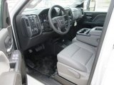 2015 GMC Sierra 3500HD Work Truck Crew Cab Dual Rear Wheel 4x4 Jet Black/Dark Ash Interior