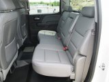 2015 GMC Sierra 3500HD Work Truck Crew Cab Dual Rear Wheel 4x4 Rear Seat