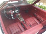 1973 Chevrolet Corvette Convertible Dark Red Interior