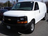 2008 Summit White Chevrolet Express 2500 Extended Cargo Van #9329930