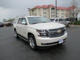 2015 White Diamond Tricoat Chevrolet Suburban LTZ 4WD #93482886