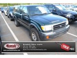 1999 Surfside Green Mica Toyota Tacoma V6 Extended Cab 4x4 #93482548