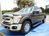 2015 Ford F250 Super Duty Lariat Crew Cab Front 3/4 View